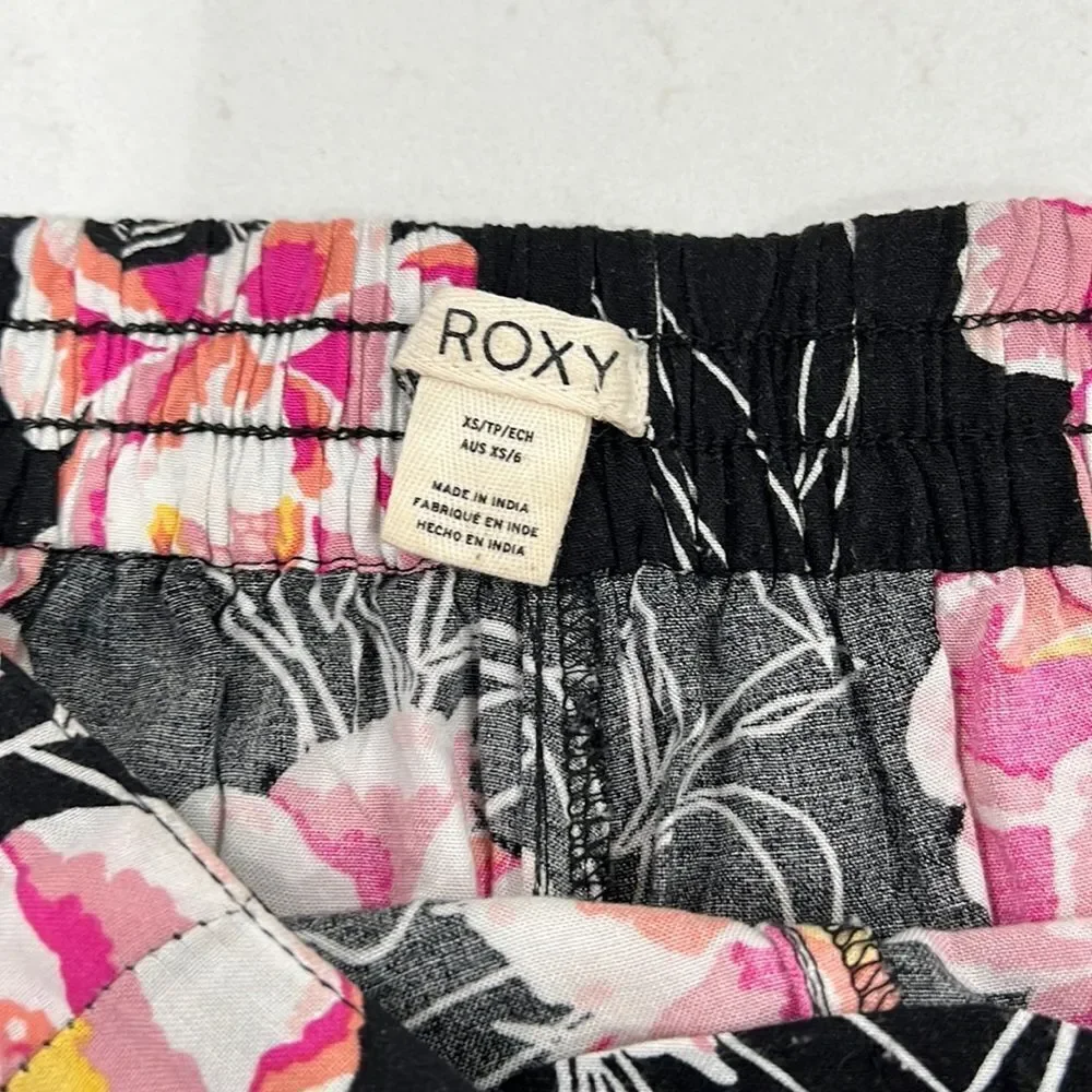 Roxy Happiness Awaits Shorts Flowers Floral Tropical - XS
